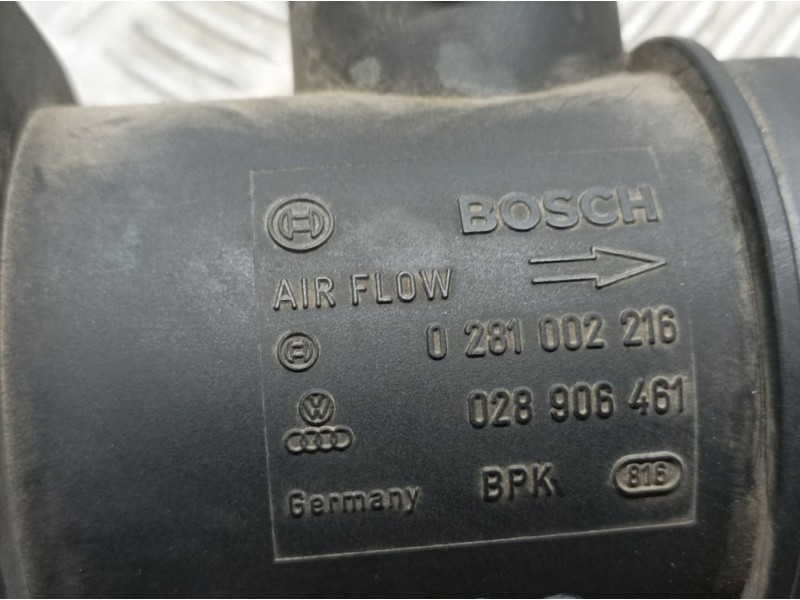 Recambio de caudalimetro para volkswagen passat berlina (3b2) comfortline referencia OEM IAM 028906461 0281002216 BOSCH