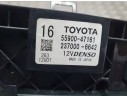 Recambio de mando climatizador para toyota prius+ advance referencia OEM IAM 5590047161 237006642 DENSO