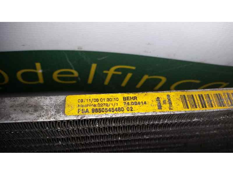 Recambio de condensador / radiador aire acondicionado para citroën c4 berlina collection referencia OEM IAM 7402414 9650545480 B
