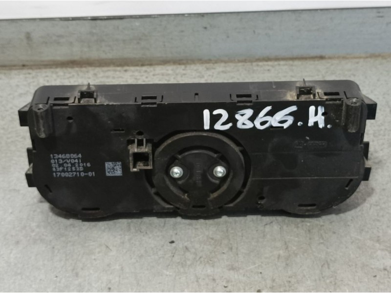 Recambio de mando climatizador para opel corsa e selective referencia OEM IAM 13468064 1700271001 