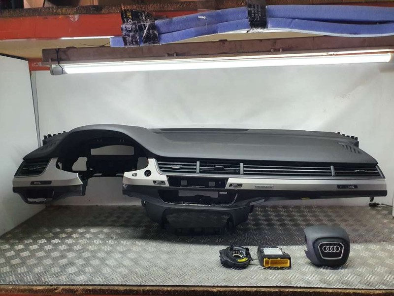 Recambio de kit airbag para audi q7 (4m) 3.0 tdi quattro referencia OEM IAM 4M1857001ABFKZ  C/ SALPICADERO Y SIN PRETENSORES