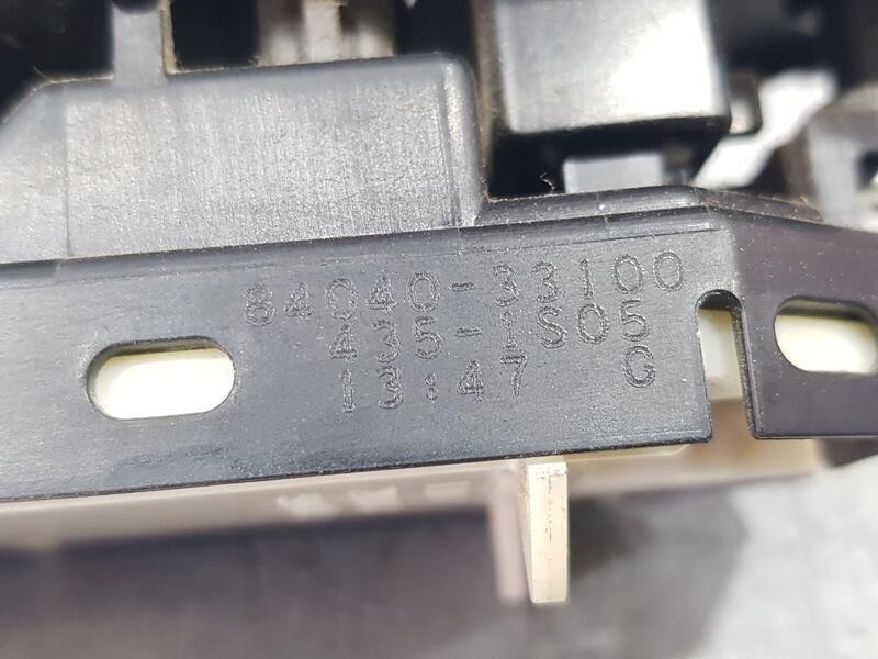 Recambio de mando elevalunas delantero izquierdo para toyota land cruiser (j15) vx referencia OEM IAM 8404033100  