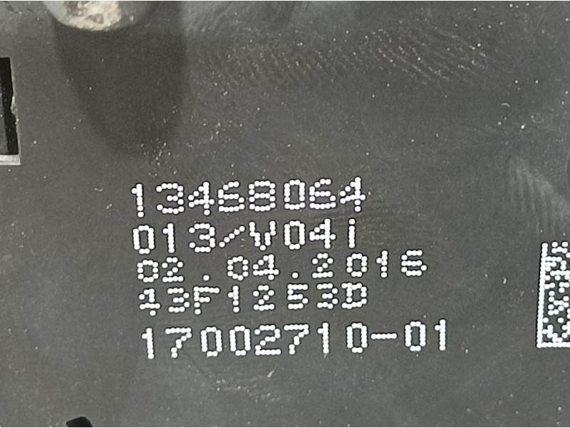 Recambio de mando climatizador para opel corsa e selective referencia OEM IAM 13468064 1700271001 