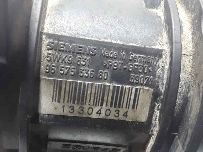 Recambio de caudalimetro para peugeot 1007 dolce referencia OEM IAM 9657533680 5WK9631 SIEMENS