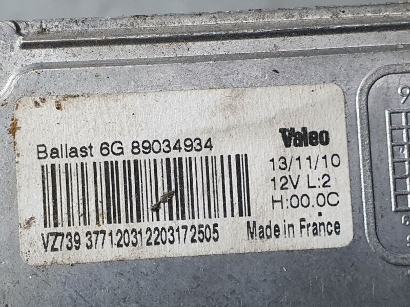 Recambio de centralita faro para alfa romeo mito (145) quadrifoglio verde referencia OEM IAM 89034934  VALEO