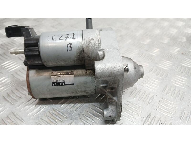 Recambio de motor arranque para citroën c3 iii (sx) 1.2 vti 82 lpg referencia OEM IAM 9671530880 DENSO 4280008332