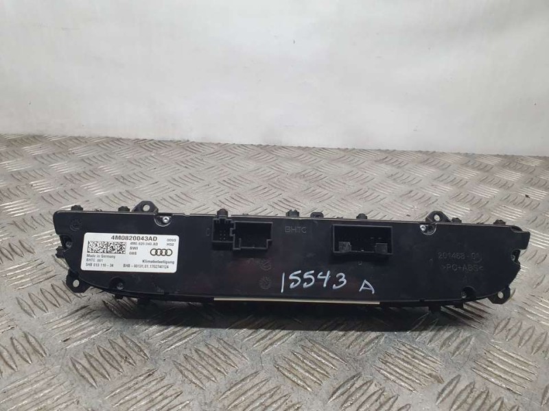 Recambio de mando climatizador para audi q7 (4m) 3.0 tdi quattro referencia OEM IAM 4M0820043AD 5HB01311034 