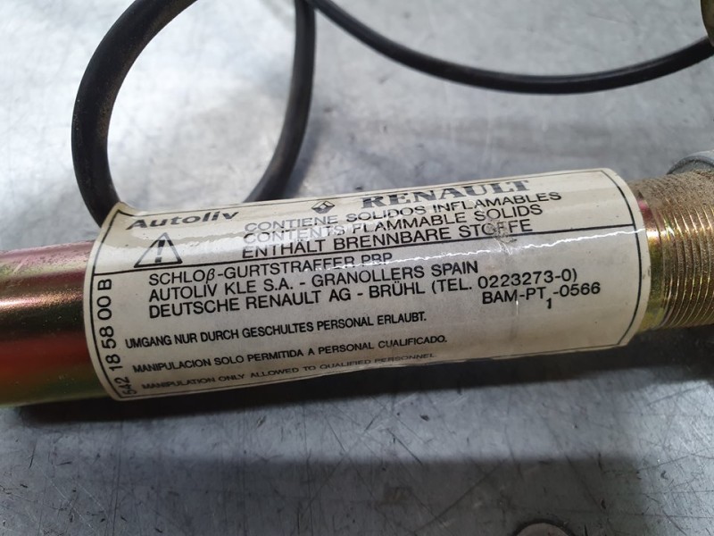 Recambio de pretensor airbag izquierdo para renault megane i fase 2 berlina (ba0) 1.9 d rxe referencia OEM IAM 542185800B  