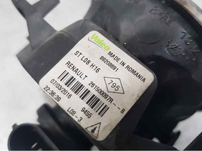 Recambio de faro antiniebla derecho para dacia sandero stepway referencia OEM IAM 261500097R 89208691 VALEO