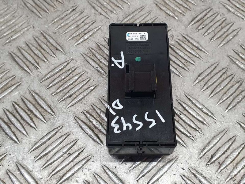 Recambio de mando elevalunas delantero izquierdo para audi q7 (4m) 3.0 tdi quattro referencia OEM IAM 4M0959851B  