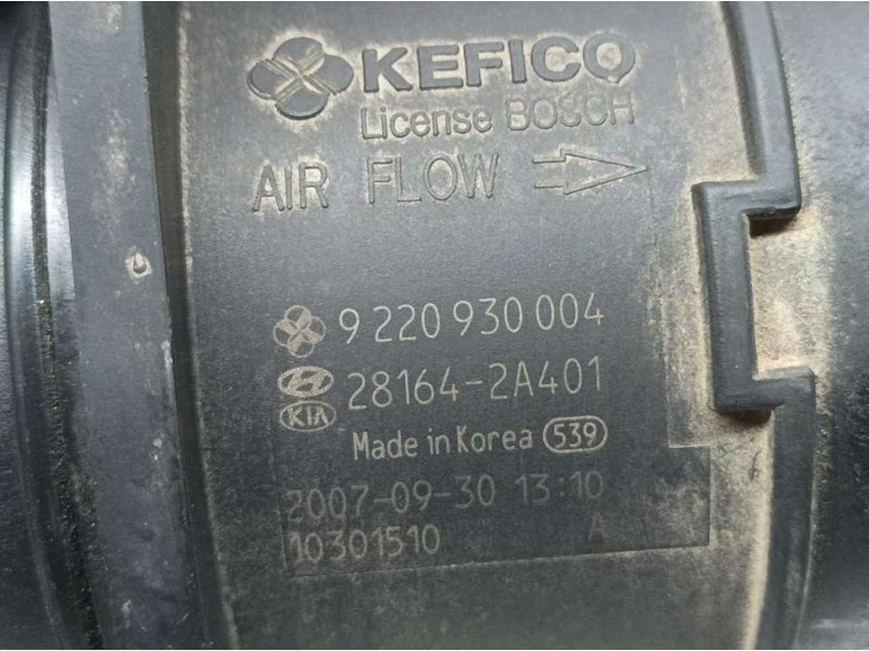 Recambio de caudalimetro para kia cee´d active referencia OEM IAM 281642A401 9220930004 KEFICO BOSCH