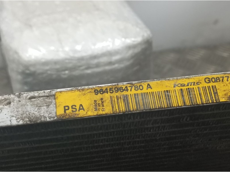 Recambio de condensador / radiador aire acondicionado para citroën xsara picasso 1.6 hdi 90 sx referencia OEM IAM 9645964780A  K