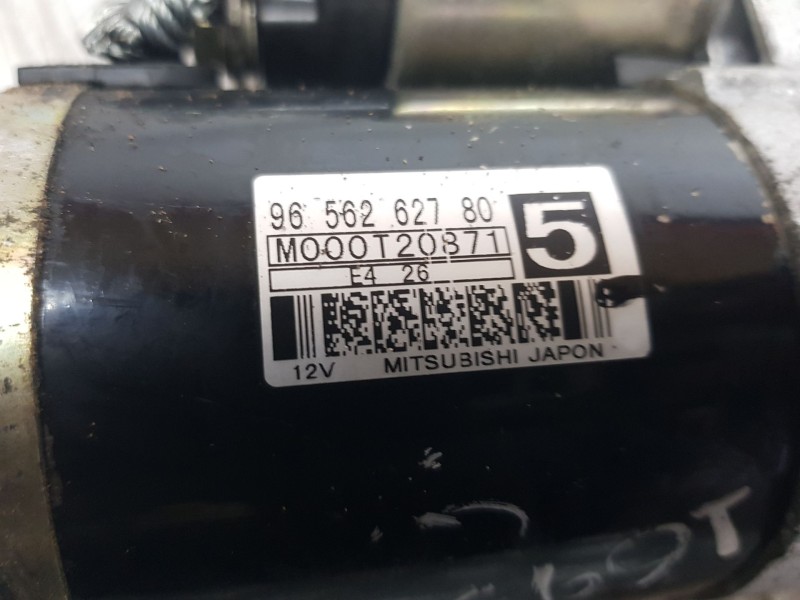 Recambio de motor arranque para peugeot 807 (eb_) 2.2 hdi referencia OEM IAM 9656262780  M000T20871