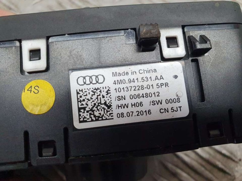 Recambio de mando luces para audi q7 (4m) 3.0 tdi quattro referencia OEM IAM 4M0941531AA 1013722801 