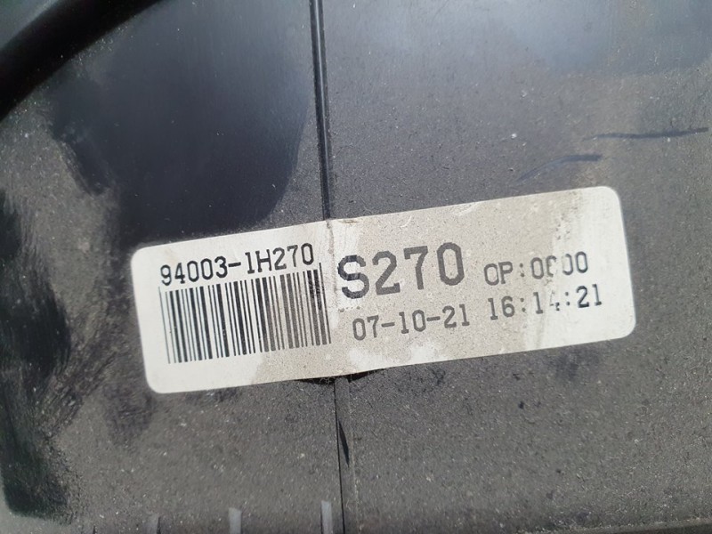 Recambio de cuadro instrumentos para kia cee´d active referencia OEM IAM 940031H270  TOCADO