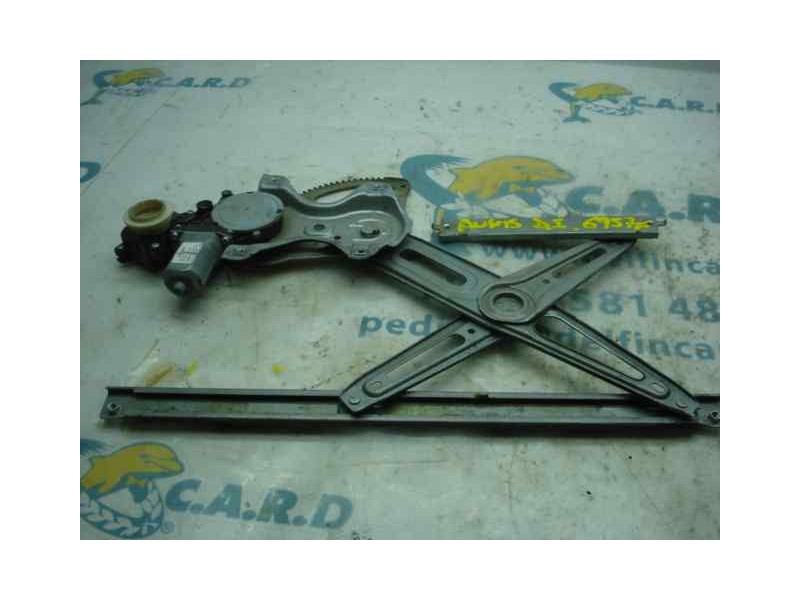 Recambio de elevalunas delantero izquierdo para toyota auris 2.0 d-4d cat referencia OEM IAM 857200230A  