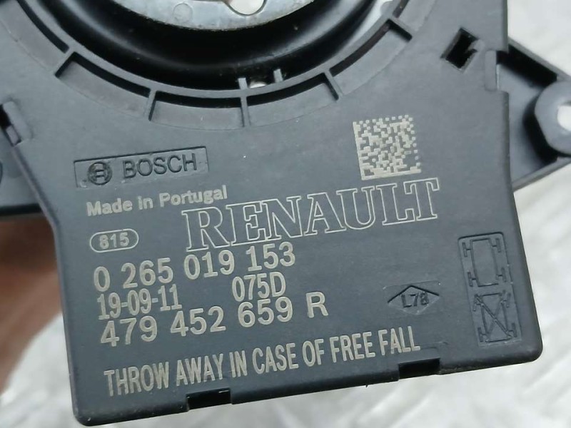 Recambio de sensor para smart fortwo coupe electric drive / eq pull&bear (453.391) referencia OEM IAM 479452659R 0265019153 BOSC