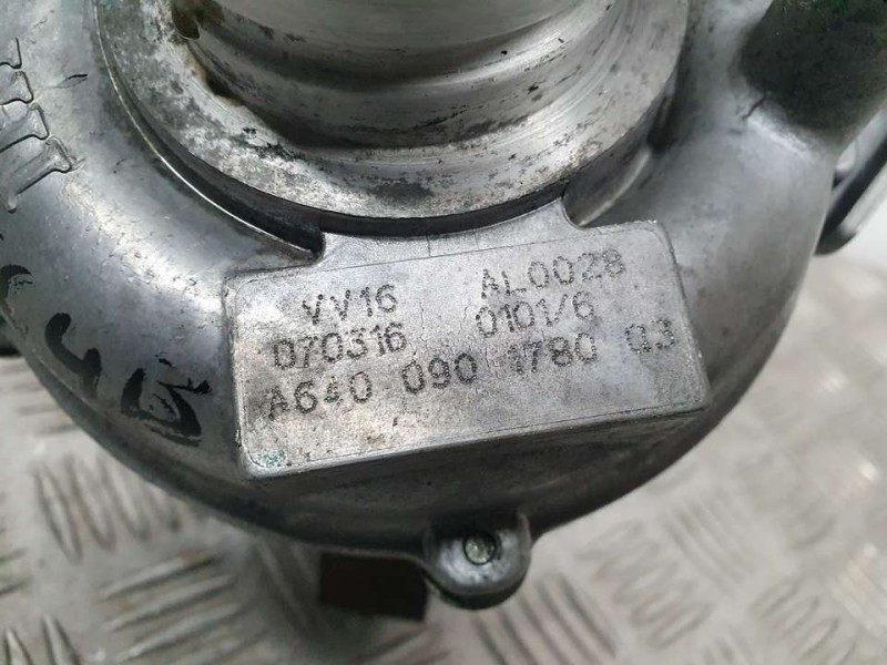 Recambio de turbocompresor para mercedes-benz clase a (w169) a 180 cdi (169.307) referencia OEM IAM A6400901780  