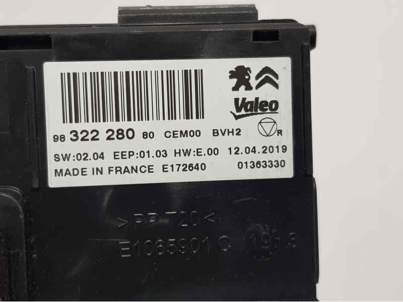 Recambio de modulo electronico para ds 7 crossback so chic referencia OEM IAM 9832228080 01363330 VALEO