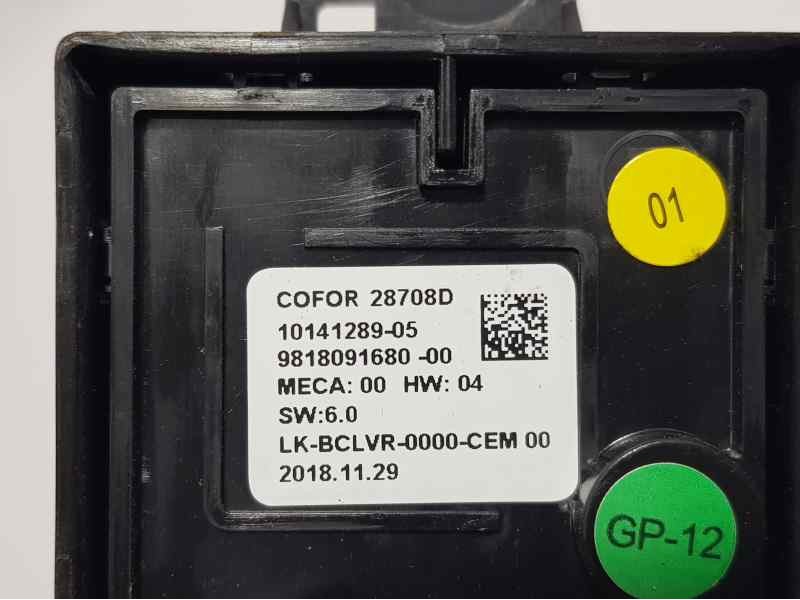 Recambio de modulo electronico para ds 7 crossback so chic referencia OEM IAM 9818091680 1014128905 