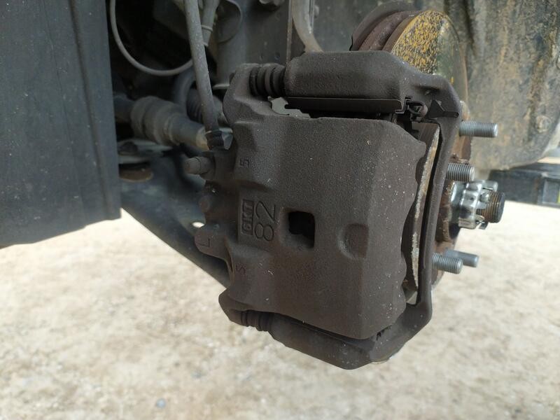 Recambio de pinza freno delantera izquierda para nissan pulsar hatchback (c13) 1.5 dci referencia OEM IAM 410113DN0A  