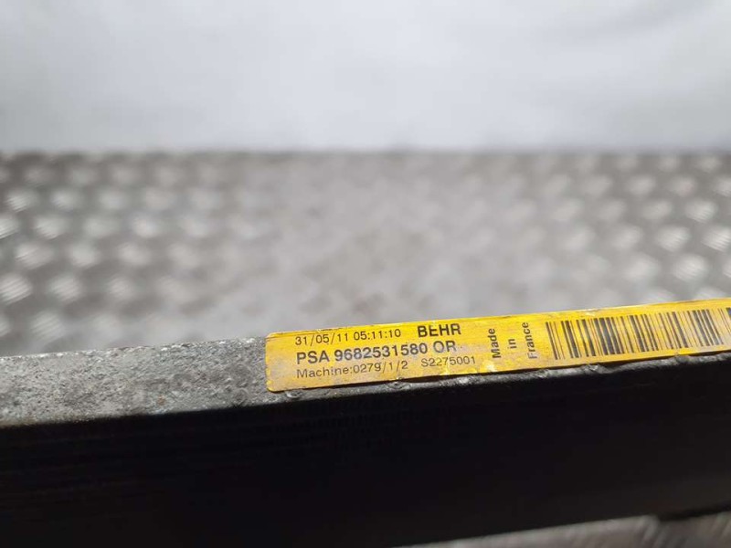 Recambio de condensador / radiador aire acondicionado para citroën c4 berlina sx referencia OEM IAM 9682531580 S2275001 BEHR