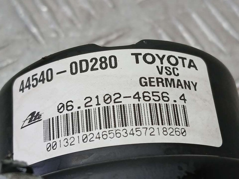 Recambio de abs para toyota yaris active referencia OEM IAM 445400D280 06210246564 ATE