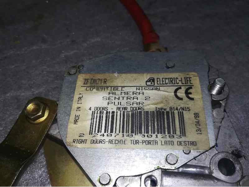 Recambio de elevalunas trasero derecho para nissan almera (n15) gx referencia OEM IAM  2 PINS ELECTRICO 