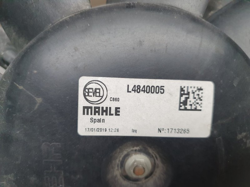 Recambio de electroventilador para peugeot boxer furgón 330 l1h2 pro bluehdi 130 referencia OEM IAM L4840005 F9522006 