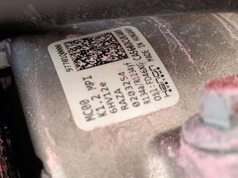 Recambio de compresor aire acondicionado para hyundai bayon (bc3) 1.2 mpi referencia OEM IAM 97701Q0000  