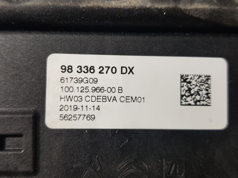 Recambio de palanca cambio para citroën c5 aircross feel referencia OEM IAM 983362670DX 56257769 AUTOMATICO