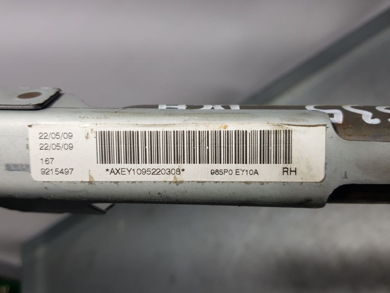 Recambio de airbag cortina delantero derecho para nissan qashqai+2 (jj10) tekna referencia OEM IAM 985P0E710A  