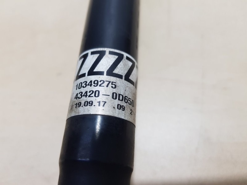 Recambio de transmision delantera izquierda para toyota yaris hsd active referencia OEM IAM 434200D650  