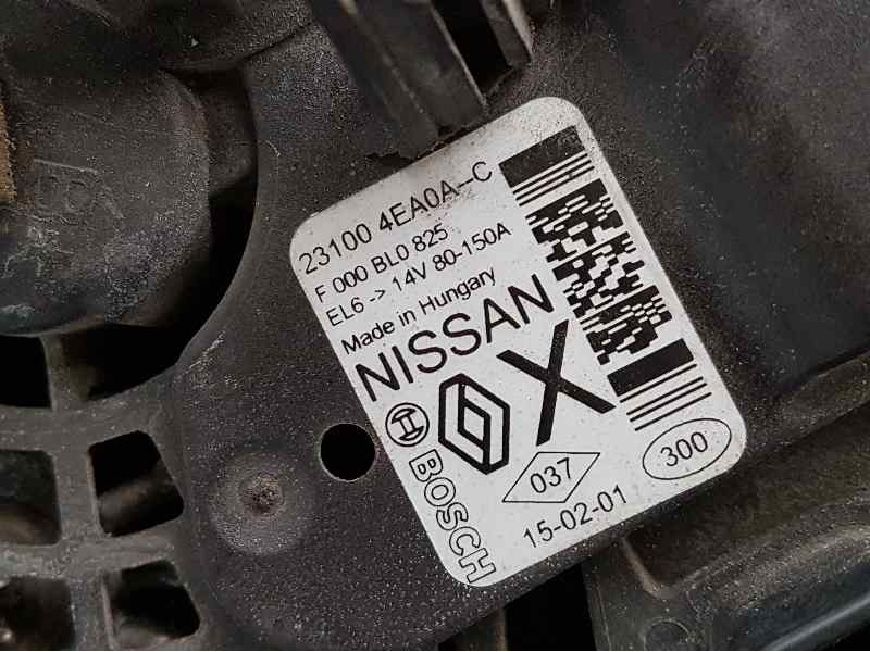 Recambio de alternador para nissan pulsar (c13) acenta referencia OEM IAM 231004EA0AC F000BL0825 BOSCH