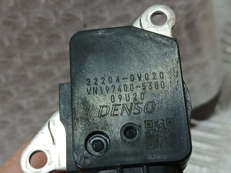 Recambio de caudalimetro para toyota yaris active referencia OEM IAM 222040V020 VN1974005380 DENSO