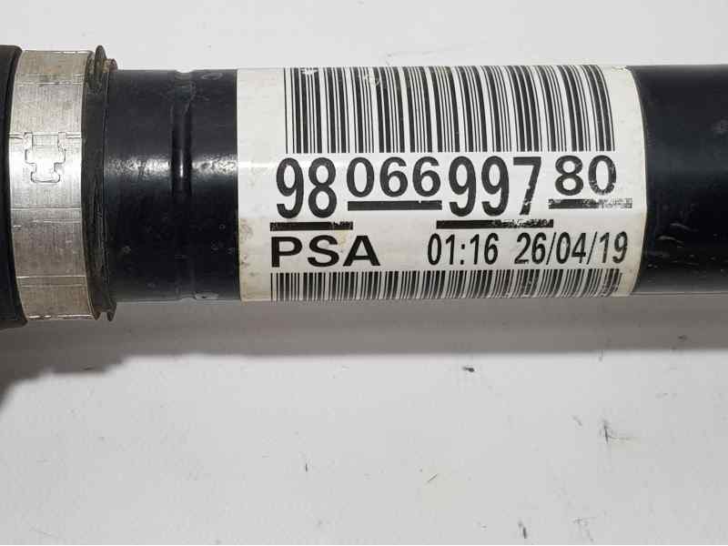 Recambio de transmision delantera derecha para peugeot rifter access standard referencia OEM IAM 9806699780  