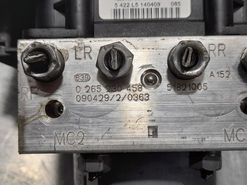 Recambio de abs para fiat bravo (198) 1.9 active multijet referencia OEM IAM 51821005 0265230458 BOSCH