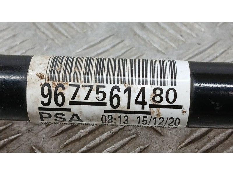 Recambio de transmision delantera izquierda para peugeot rifter 1.5 bluehdi 100 referencia OEM IAM 9677561480  