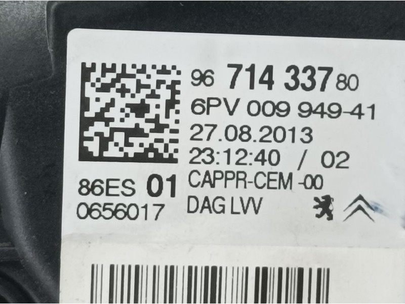 Recambio de potenciometro pedal para peugeot 208 style referencia OEM IAM 9671433780 6PV00994941 