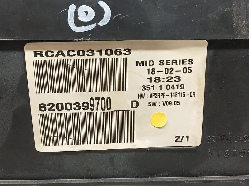 Recambio de cuadro instrumentos para renault megane ii familiar grandtour referencia OEM IAM 8200399700  