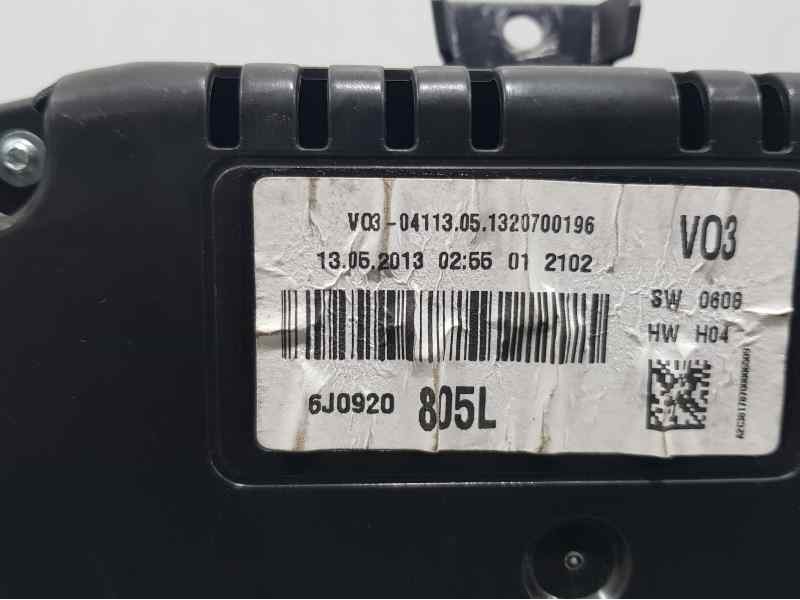 Recambio de cuadro instrumentos para seat ibiza (6j5) reference tech referencia OEM IAM 6J0920805L 6J0920 