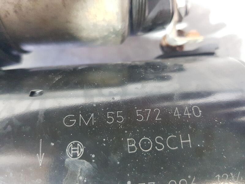 Recambio de motor arranque para opel corsa d selective referencia OEM IAM 55572440  