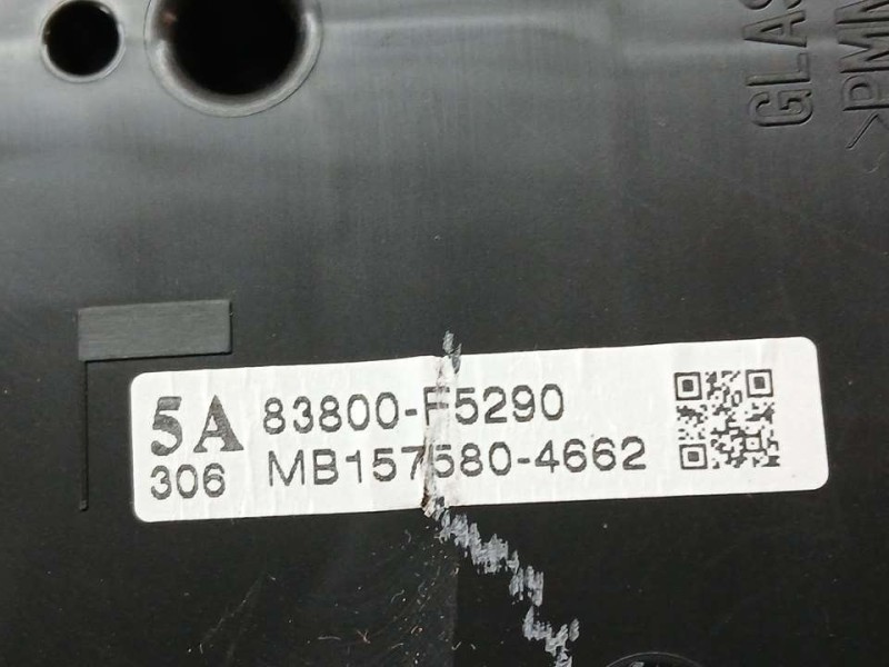 Recambio de cuadro instrumentos para toyota yaris active referencia OEM IAM 83800F5290 MB1575804662 DENSO