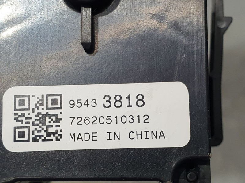 Recambio de mando limpia para opel zafira tourer excellence referencia OEM IAM 95433818 72620510312 