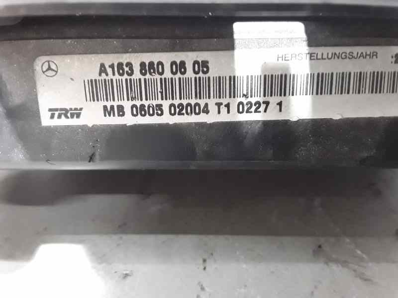 Recambio de airbag delantero izquierdo para mercedes-benz clase m (w163) 270 cdi (163.113) referencia OEM IAM A1638600605  