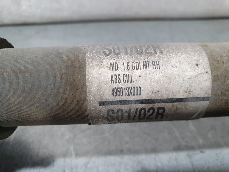 Recambio de transmision delantera derecha para hyundai elantra (md) tecno referencia OEM IAM 495013X000  