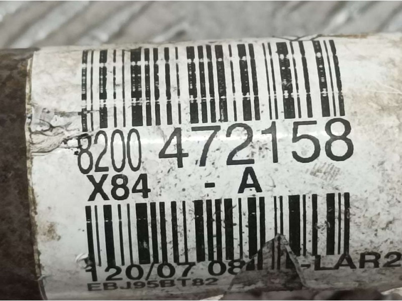 Recambio de transmision delantera derecha para renault megane ii berlina 5p authentique referencia OEM IAM 8200472158  