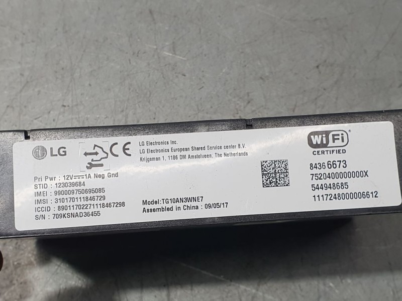 Recambio de modulo electronico para opel zafira tourer excellence referencia OEM IAM 84366673 544948685 GM