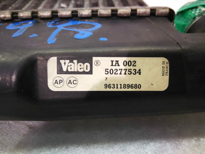 Recambio de intercooler para peugeot 306 berlina 3/4/5 puertas (s2) 1.9 turbodiesel cat referencia OEM IAM 50277534 9631189680 