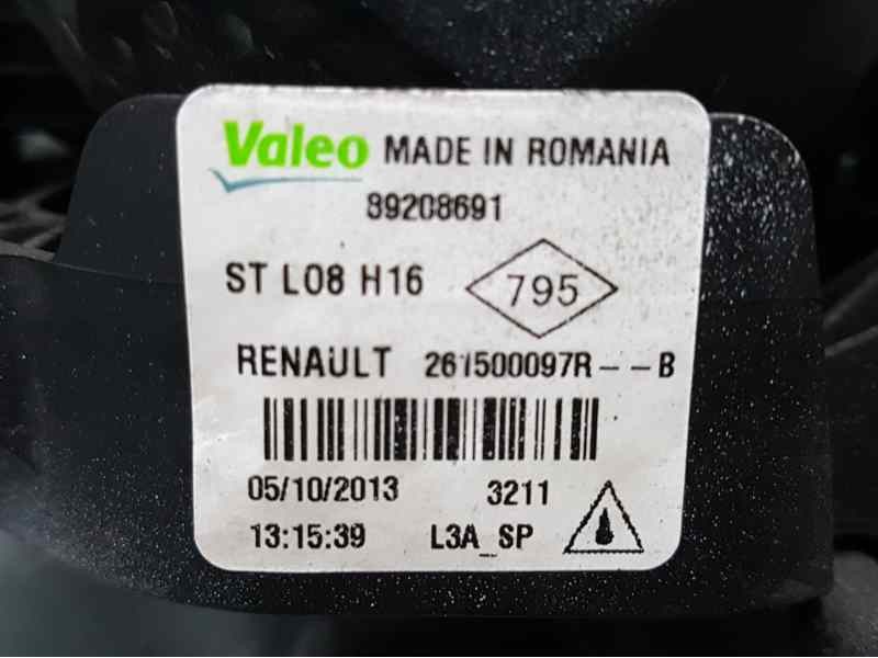 Recambio de faro antiniebla derecho para dacia sandero basis referencia OEM IAM 261500097R  VALEO